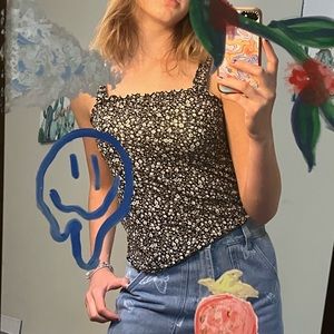 floral American Eagle tank!